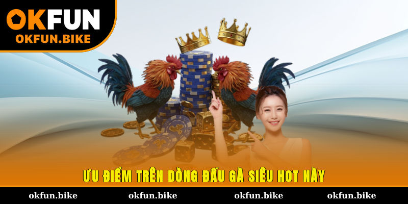 Ưu điểm trên dòng đấu gà siêu hot này